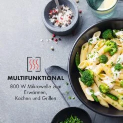 Victoria 20 Einbau-Mikrowelle, 20 L, 800 W, Grill: 1000 W, Schwarz 15 Victoria 20 Einbau-Mikrowelle, 20 L, 800 W, Grill: 1000 W, Schwarz -Klarstein Verkaufsgeschäft 10032591 de 0004 logo