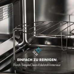 Victoria 20 Einbau-Mikrowelle, 20 L, 800 W, Grill: 1000 W, Schwarz 19 Victoria 20 Einbau-Mikrowelle, 20 L, 800 W, Grill: 1000 W, Schwarz -Klarstein Verkaufsgeschäft 10032591 de 0008 logo
