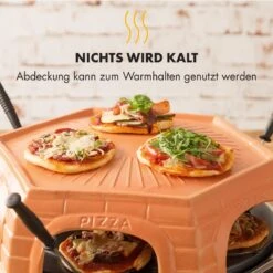 Capricciosa Pizzaofen 1500W Abdeckung Aus Terracotta Warmhaltefunktion 16 Capricciosa Pizzaofen 1500W Abdeckung Aus Terracotta Warmhaltefunktion -Klarstein Verkaufsgeschäft 10032597 de 0006 logo