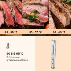 Quickstick Sous Vide Garer Thermostat: 50-95 °C Für 20 L Edelstahl -Klarstein Verkaufsgeschäft 10032670 de 0003 logo