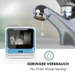 Amazonia Mini Geschirrspülmaschine 6 Programme LED-Display -Klarstein Verkaufsgeschäft 10032678 de 0006 logo