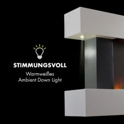 Studio Light & Fire 2 Kamin 1000/2000W MDF Fernbedienung -Klarstein Verkaufsgeschäft 10032727 de 0005 logo