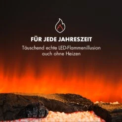 Studio Light & Fire 2 Kamin 1000/2000W MDF Fernbedienung -Klarstein Verkaufsgeschäft 10032727 de 0007 logo