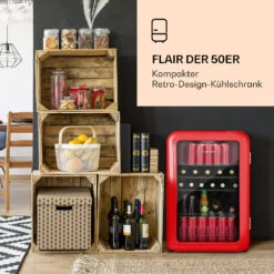 PopLife Getränkekühler Kühlschrank 0-10°C Retro-Design -Klarstein Verkaufsgeschäft 10032751 de 0002 logo
