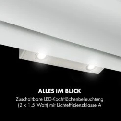 Aurica 90 Dunstabzugshaube 90cm 600 M³/h LED Touch Glas Weiß 18 Aurica 90 Dunstabzugshaube 90cm 600 M³/h LED Touch Glas Weiß -Klarstein Verkaufsgeschäft 10032767 de 0007 logo