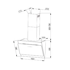 Aurica 90 Dunstabzugshaube 90cm 600 M³/h LED Touch Glas Weiß 20 Aurica 90 Dunstabzugshaube 90cm 600 M³/h LED Touch Glas Weiß -Klarstein Verkaufsgeschäft 10032767 yy 0009 logo