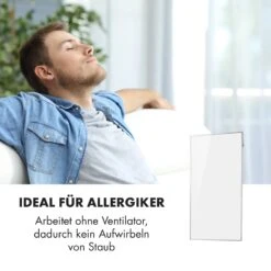 Wonderwall Smart Infrarotheizung 50x90cm App 450W Wochentimer IP24 -Klarstein Verkaufsgeschäft 10032783 de 0007 logo
