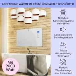 Norderney Konvektions-Heizgerät Thermostat Timer 2000W 30m² Weiß 11 Norderney Konvektions-Heizgerät Thermostat Timer 2000W 30m² Weiß -Klarstein Verkaufsgeschäft 10032790 de 0002 usp