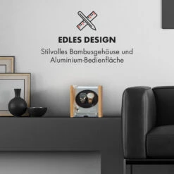 Hanoi 2 Uhrenbeweger, 2 Uhren, 3 Geschwindigkeiten, 4 Modi, Bambus -Klarstein Verkaufsgeschäft 10032797 de 0005 logo