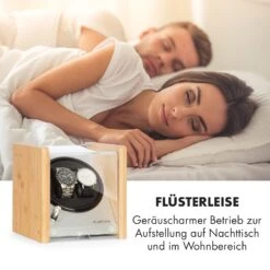 Hanoi 2 Uhrenbeweger, 2 Uhren, 3 Geschwindigkeiten, 4 Modi, Bambus -Klarstein Verkaufsgeschäft 10032797 de 0006 logo