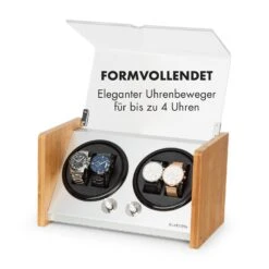 Hanoi 4 Uhrenbeweger, 4 Uhren, 3 Geschwindigkeiten, 4 Modi, Bambus -Klarstein Verkaufsgeschäft 10032798 de 0003 logo