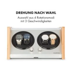 Hanoi 4 Uhrenbeweger, 4 Uhren, 3 Geschwindigkeiten, 4 Modi, Bambus -Klarstein Verkaufsgeschäft 10032798 de 0004 logo