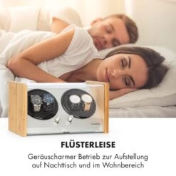 Hanoi 4 Uhrenbeweger, 4 Uhren, 3 Geschwindigkeiten, 4 Modi, Bambus -Klarstein Verkaufsgeschäft 10032798 de 0006 logo