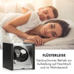 Tokyo 2 Uhrenbeweger, 2 Uhren, 3 Geschwindigkeiten, 4 Modi, Schwarz -Klarstein Verkaufsgeschäft 10032799 de 0006 logo