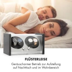 Tokyo 4 Uhrenbeweger, 4 Uhren, 3 Geschwindigkeiten, 4 Modi, Schwarz -Klarstein Verkaufsgeschäft 10032800 de 0006 logo