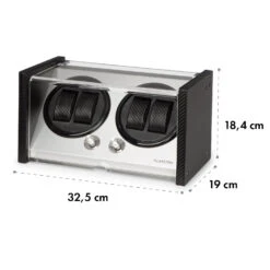 Tokyo 4 Uhrenbeweger, 4 Uhren, 3 Geschwindigkeiten, 4 Modi, Schwarz -Klarstein Verkaufsgeschäft 10032800 yy 0008 logo