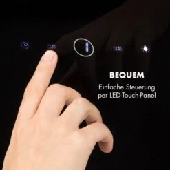 Laurel 60 Dunstabzugshaube 60cm Abluft: 350 M³/h LED Touch Glas -Klarstein Verkaufsgeschäft 10032842 de 0003 logo