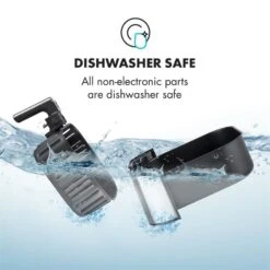 AeroVital Heißluftfritteuse 1700W 5,4 Liter Timer Edelstahl Silber -Klarstein Verkaufsgeschäft 10032848 yy 0008 logo Klarstein AeroVital Heissluftfritteuse silber reedit