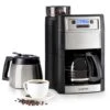 Aromatica II Duo Kaffeemaschine, Integriertes Mahlwerk, 1,25 L Silber -Klarstein Verkaufsgeschäft 10032865 yy 0001 titel Klarstein Aromatica II Duo Kaffeemaschine schwarz