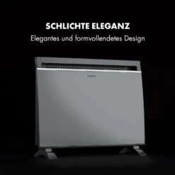 Gotland Konvektorheizung 600/900/1500W Glasfront Standgerät Weiß -Klarstein Verkaufsgeschäft 10032868 de 0007 logo