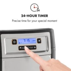 Aromatica II Thermo Kaffeemaschine, Mahlwerk, 1,25 L, Silber 17 Aromatica II Thermo Kaffeemaschine, Mahlwerk, 1,25 L, Silber -Klarstein Verkaufsgeschäft 10032875 yy 0005 logo Klarstein Aromatica II Thermo Kaffeemaschine silber