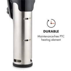 Quickstick Flex 1300W 3D Circulating 0-95 °C IPX7 Timer Schwarz -Klarstein Verkaufsgeschäft 10032905 yy 0008 logo Klarstein Quickstick Flex schwarz reedit