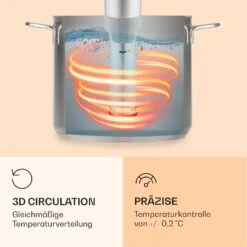 Quickstick Flex 1300W 3D Circulating 0-95 °C IPX7 Timer Silber 16 Quickstick Flex 1300W 3D Circulating 0-95 °C IPX7 Timer Silber -Klarstein Verkaufsgeschäft 10032906 de 0005 logo
