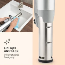 Quickstick Flex 1300W 3D Circulating 0-95 °C IPX7 Timer Silber 17 Quickstick Flex 1300W 3D Circulating 0-95 °C IPX7 Timer Silber -Klarstein Verkaufsgeschäft 10032906 de 0006 logo