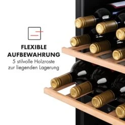 Barossa 102 Duo Weinkühlschrank 102 Fl 226 Ltr 2 Zonen Touch-Steuerung -Klarstein Verkaufsgeschäft 10032921 de 0006 logo