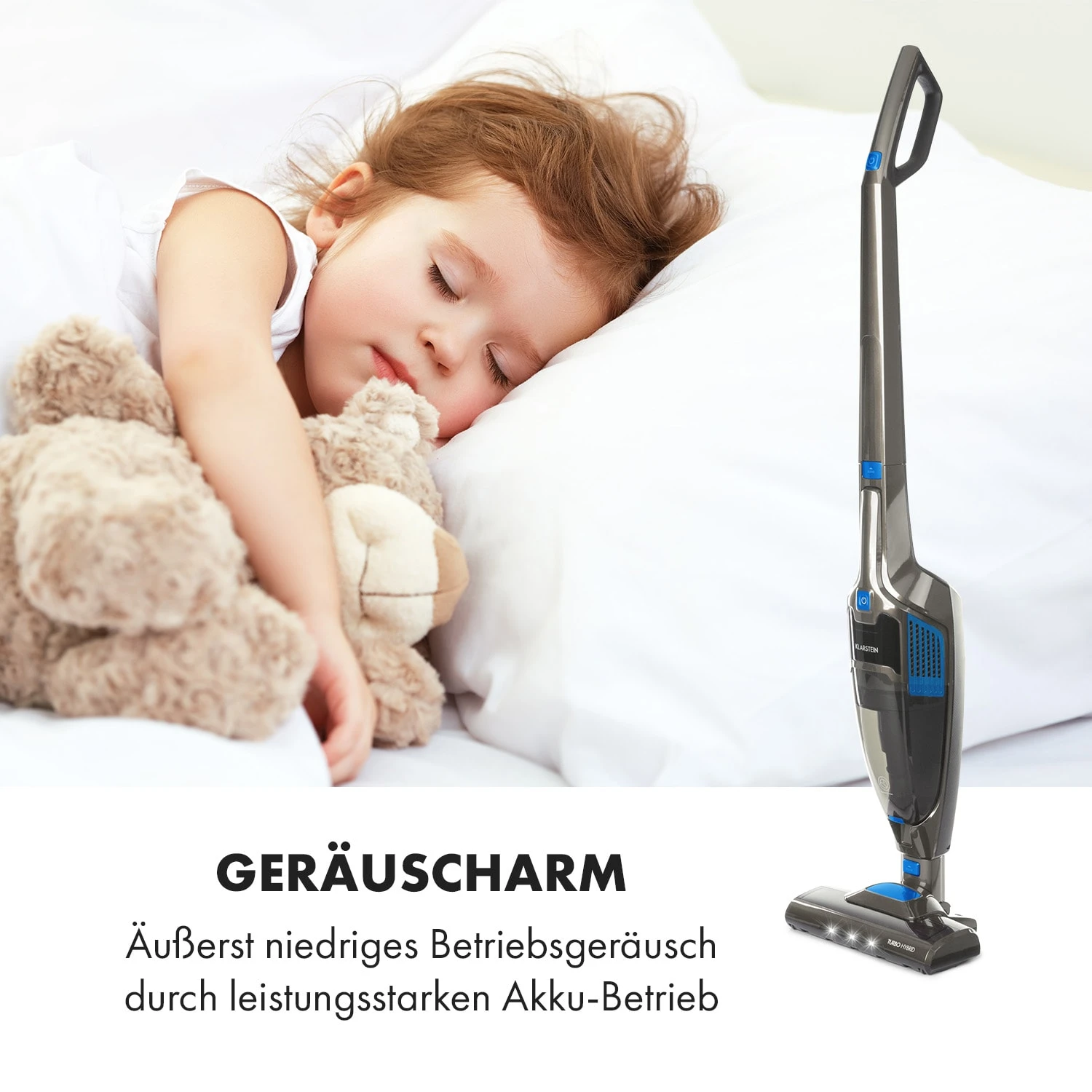 TurboHybrid Staubsauger Boden- Und Handstaubsauger Anthrazit/blau 8 TurboHybrid Staubsauger Boden- Und Handstaubsauger Anthrazit/blau – Bild 6