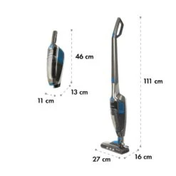TurboHybrid Staubsauger Boden- Und Handstaubsauger Anthrazit/blau 21 TurboHybrid Staubsauger Boden- Und Handstaubsauger Anthrazit/blau -Klarstein Verkaufsgeschäft 10032945 yy 0010 logo Klarstein TurboHybrid Staubsauger anthrazit blau