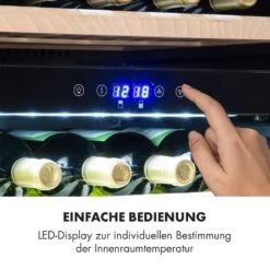 Vinsider 41 Built-in Duo Onyx Einbau-Weinkühlschrank 41 Fl 2 Zonen -Klarstein Verkaufsgeschäft 10032966 de 0003 logo