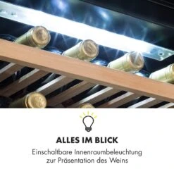 Vinsider 41 Built-in Duo Onyx Einbau-Weinkühlschrank 41 Fl 2 Zonen -Klarstein Verkaufsgeschäft 10032966 de 0006 logo