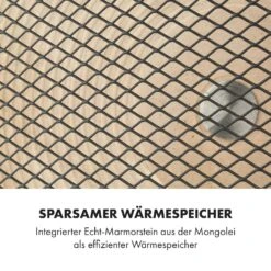 HeatPal Marble Blackline Infrarot-Heizung 1300W Wärmespeicher Marmor -Klarstein Verkaufsgeschäft 10032992 de 0004 logo