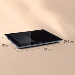 Delicatessa 60 Hybrid Einbaukochfeld Induktion 4 Zonen 7000W Glas -Klarstein Verkaufsgeschäft 10033022 yy 0006 logo