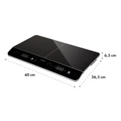 VariCook Neo Induktions-Doppelkochfeld 3500W SenseControl Glaskeramik 19 VariCook Neo Induktions-Doppelkochfeld 3500W SenseControl Glaskeramik -Klarstein Verkaufsgeschäft 10033036 yy 0009 logo Klarstein VariCook Neo Induktions Doppelkochfeld