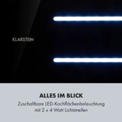 High Line Deckenhaube 77 Cm 410 M3/h 75W 3 Stufen Fernbedienung -Klarstein Verkaufsgeschäft 10033053 de 0006 logo