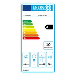 Full House Down Air System Induktionsherd + Dunstabzugshaube Schwarz 23 Full House Down Air System Induktionsherd + Dunstabzugshaube Schwarz -Klarstein Verkaufsgeschäft 10033061 energy label