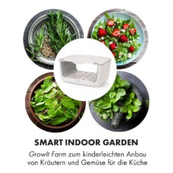 GrowIt Farm Smart Indoor Garden 28 Pflanzen 48W LED 8 Liter -Klarstein Verkaufsgeschäft 10033115 de 0004 logo