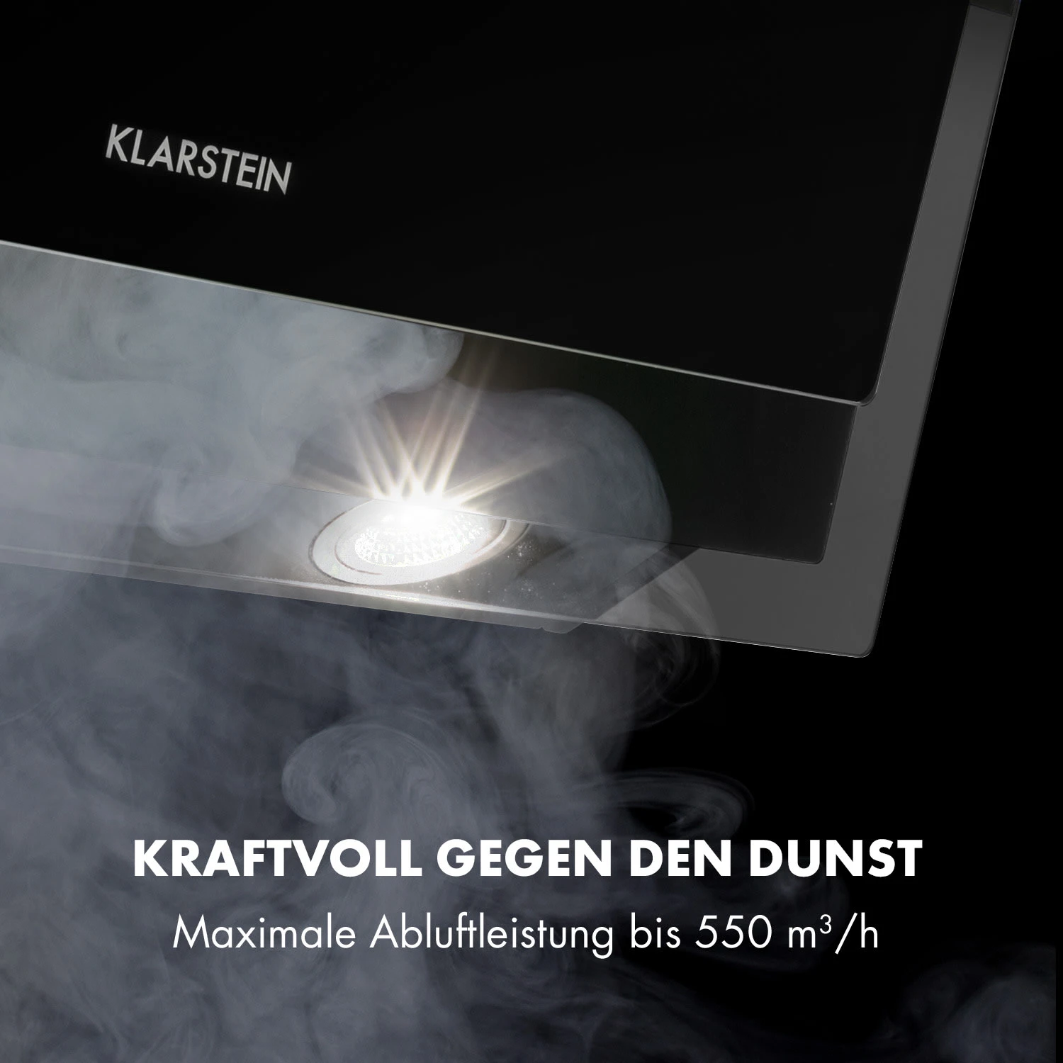 Mirage 60 Dunstabzugshaube 550m³/h Touch-Panel RGB-Ambiente-Licht Glas 5 Mirage 60 Dunstabzugshaube 550m³/h Touch-Panel RGB-Ambiente-Licht Glas – Bild 3