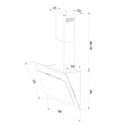 Mirage 60 Dunstabzugshaube 550m³/h Touch-Panel RGB-Ambiente-Licht Glas 20 Mirage 60 Dunstabzugshaube 550m³/h Touch-Panel RGB-Ambiente-Licht Glas -Klarstein Verkaufsgeschäft 10033116 yy 0009 logo