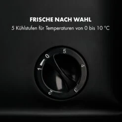 Beersafe M Kühlschrank 33 Liter 2 Böden Panoramaglastür Edelstahl -Klarstein Verkaufsgeschäft 10033119 de 0006 logo