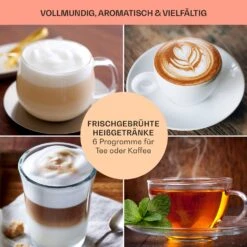Baristomat 2-in-1-Heißgetränkeautomat Kaffee Tee Milchschaum 16 Baristomat 2-in-1-Heißgetränkeautomat Kaffee Tee Milchschaum -Klarstein Verkaufsgeschäft 10033138 de 0007 usp
