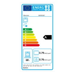 Kalahari Elektrischer Einbaubackofen 2300W 7 Funktionen Schwarz -Klarstein Verkaufsgeschäft 10033187 energy label