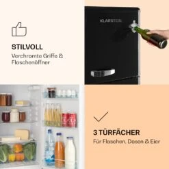 Audrey Kühl- & Gefrierkombination 97l/39l Retro-Look 2 Böden 14 Audrey Kühl- & Gefrierkombination 97l/39l Retro-Look 2 Böden -Klarstein Verkaufsgeschäft 10033192 de 0005 logo