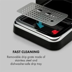 Espressionata Gusto Espressomaschine 1100W 15 Bar Druck Schwarz 16 Espressionata Gusto Espressomaschine 1100W 15 Bar Druck Schwarz -Klarstein Verkaufsgeschäft 10033209 yy 0006 logo Klarstein Espressionata Gusto Espressomaschine