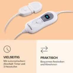 Fernbedienung Für Dr. Watson XL & XXL Heizdecke Ersatzteil LED-Display 2 M Abnehmbar -Klarstein Verkaufsgeschäft 10033243 de 0003 logo