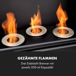 Phantasma Cottage Pillar Ethanol-Kamin Rauchfrei Brenner 3x300ml -Klarstein Verkaufsgeschäft 10033263 de 0003 logo