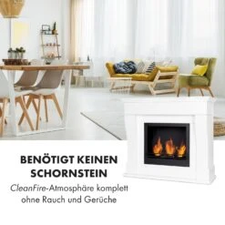 Phantasma Cottage Pillar Ethanol-Kamin Rauchfrei Brenner 3x300ml -Klarstein Verkaufsgeschäft 10033263 de 0004 logo