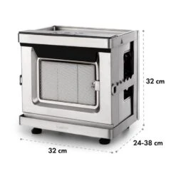 Crossfire Vertikaler Gasgrill 800°C Infrarot-Brenner 12.000 BTU Silber 23 Crossfire Vertikaler Gasgrill 800°C Infrarot-Brenner 12.000 BTU Silber -Klarstein Verkaufsgeschäft 10033288 yy 0011 logo Klarstein Crossfire Vertikaler Gasgrill silber reedit